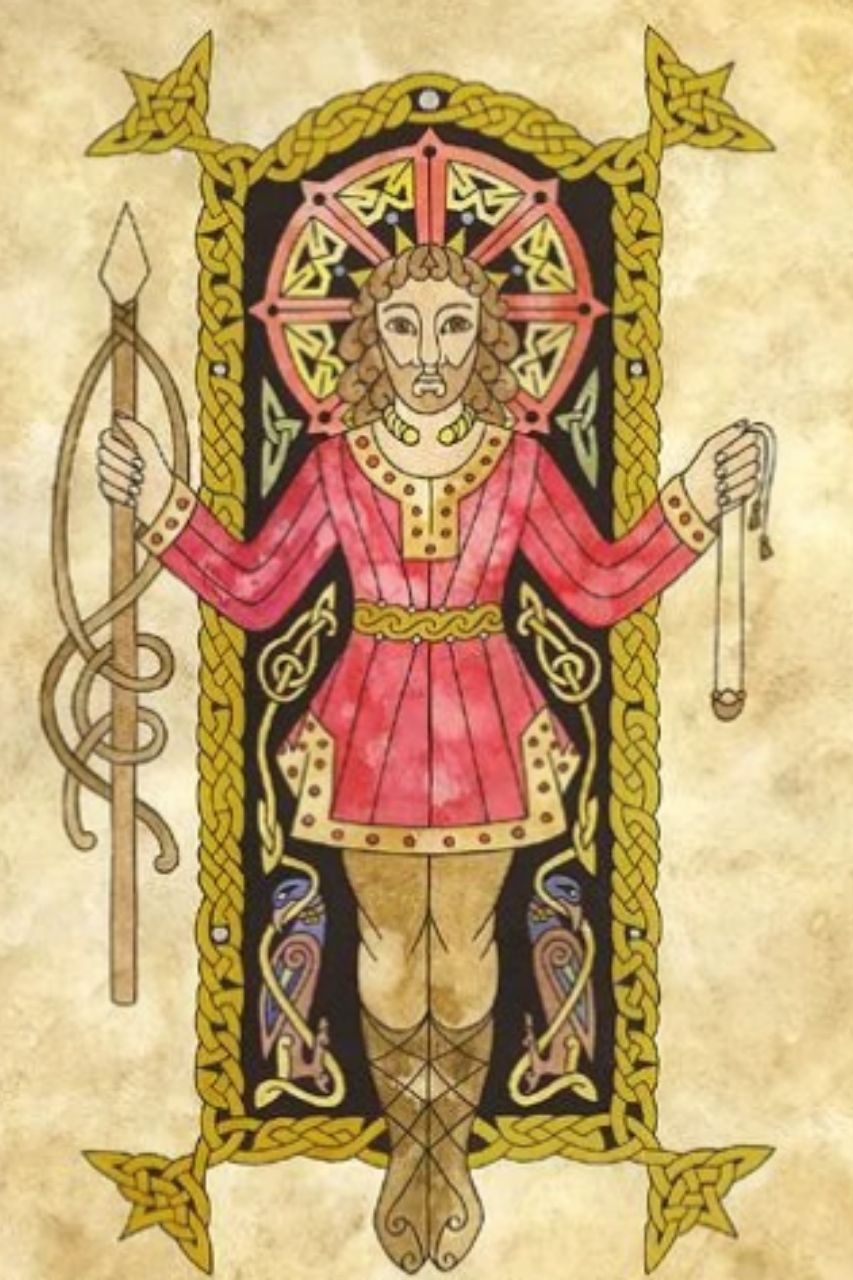 Mezepoka ilustraĵo de Lugh