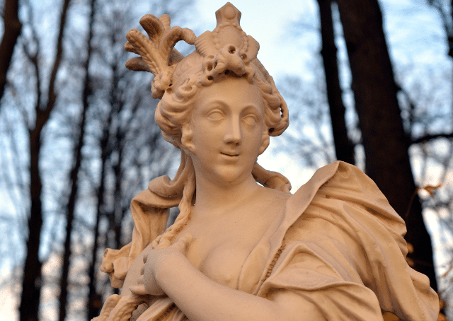 Statuo de roma diino Cerero