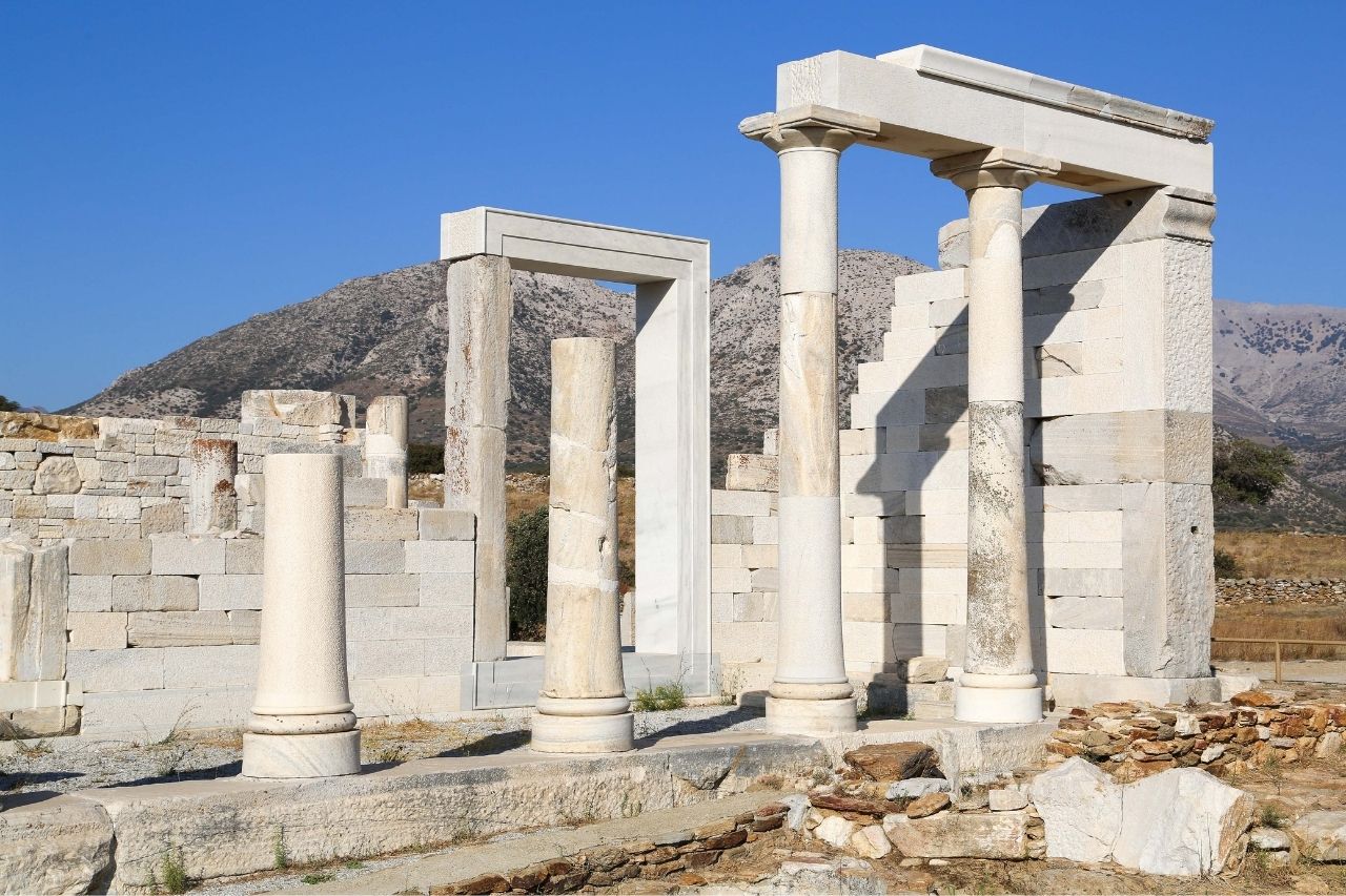 La templo de la greka diino Demetra, Nakso