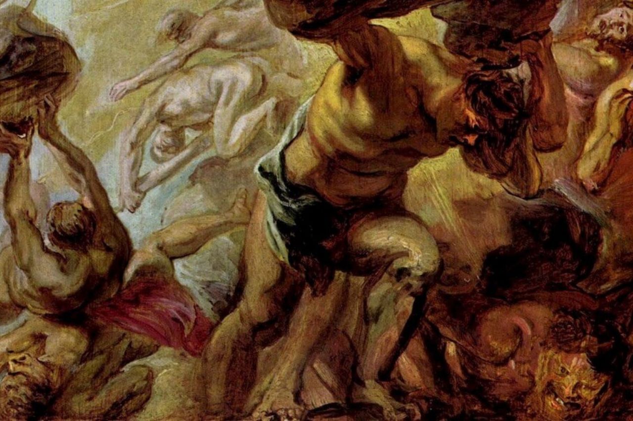 Lelanto: La Nevidebla Titana Dio de la Greka Mitologio