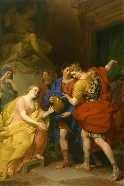 La reveno de Oresto de Anton von Maron