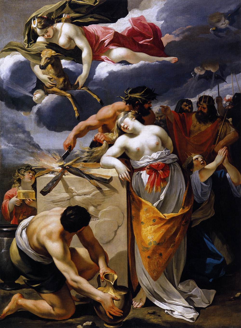 Pentrado de la ofero de Ifigenio