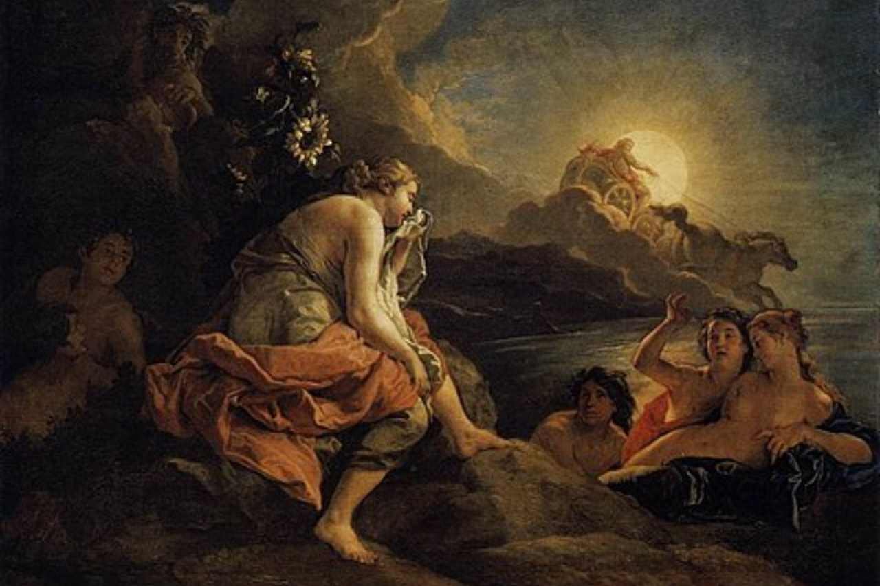 Etna Greka Mitologio: La Rakonto de Monta Nimfo