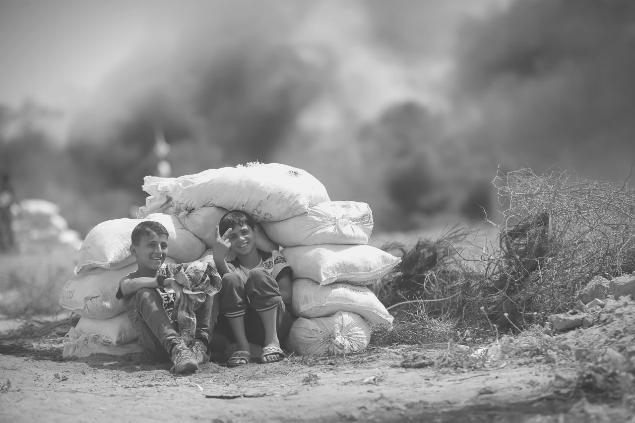 Infanoj en la Gaza Sektoro