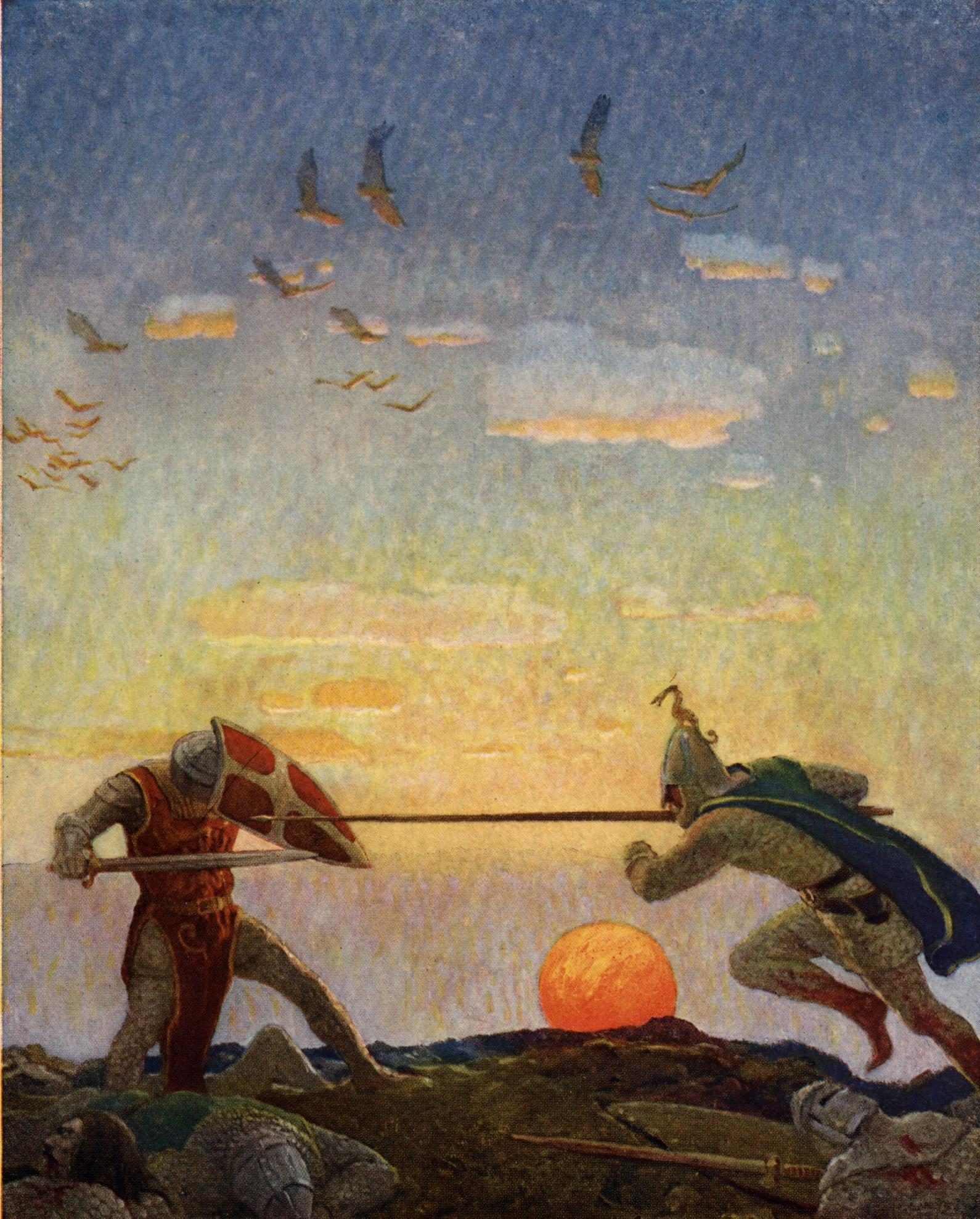 Boys King Arthur - N. C. Wyeth - p306