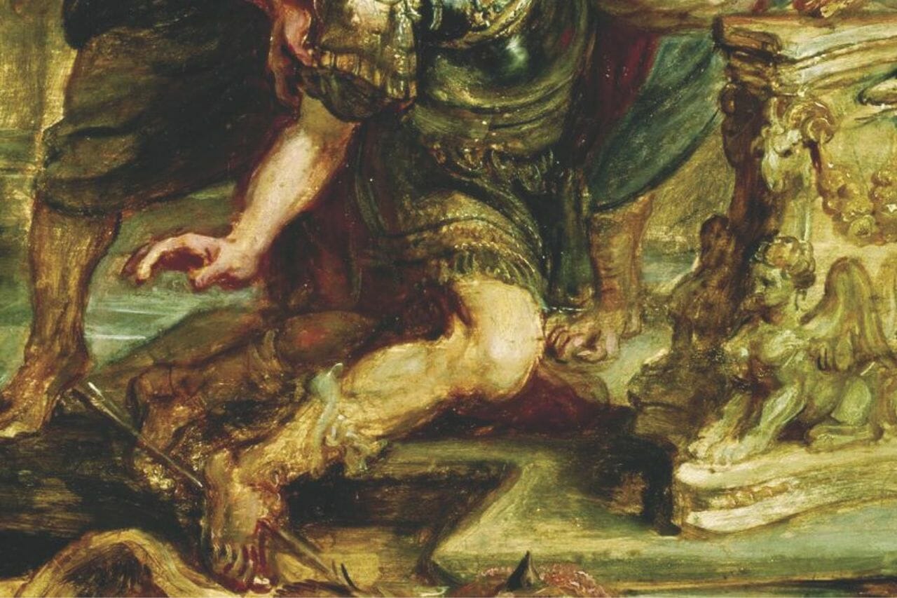 Kiel Mortis Aĥilo? La Fino de la Potenca Greka Heroo