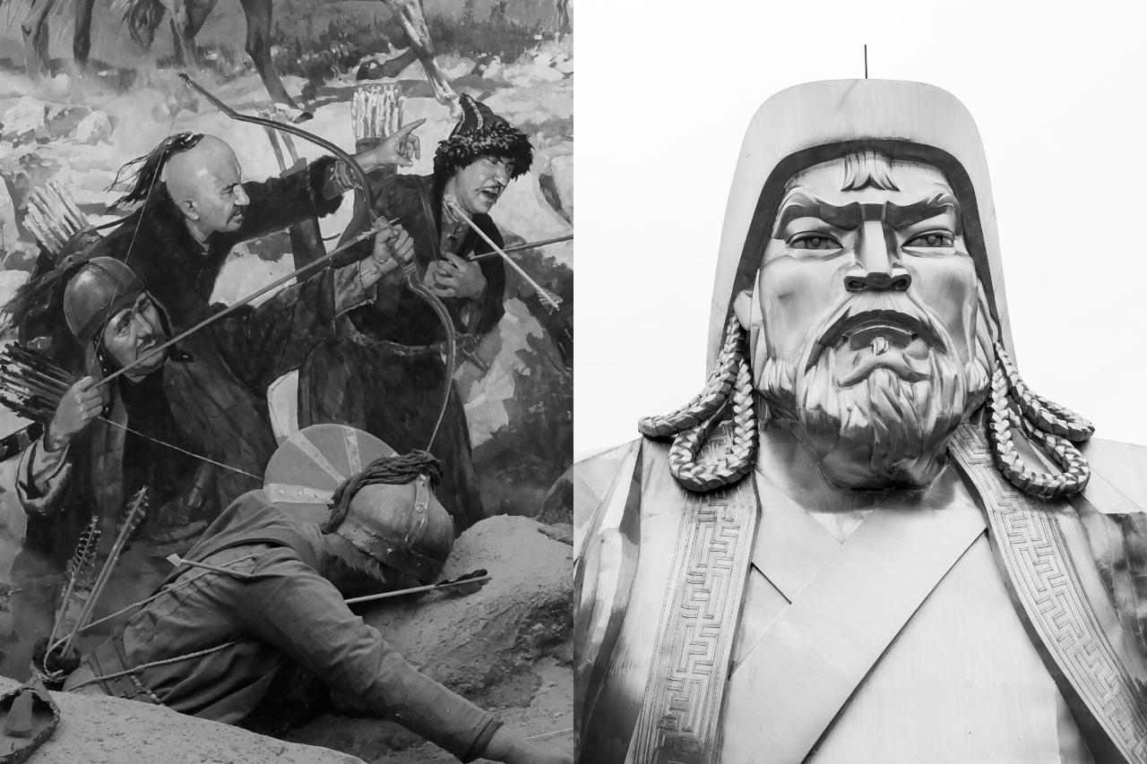 Hunoj kontraŭ Mongoloj