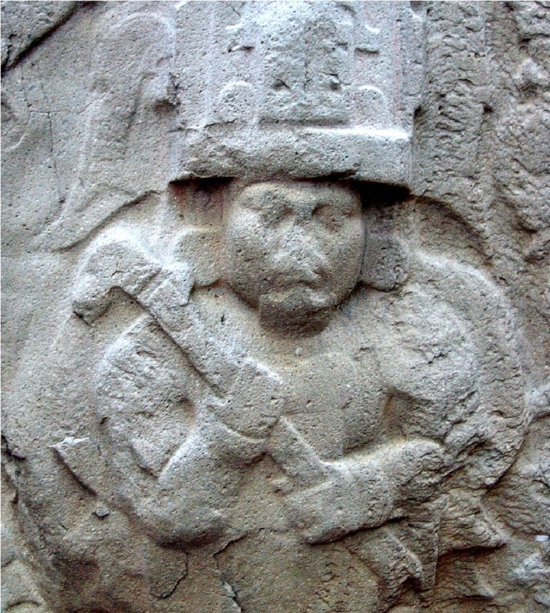 Olmeka ĉefo aŭ reĝo, el la arkeologia loko La Venta