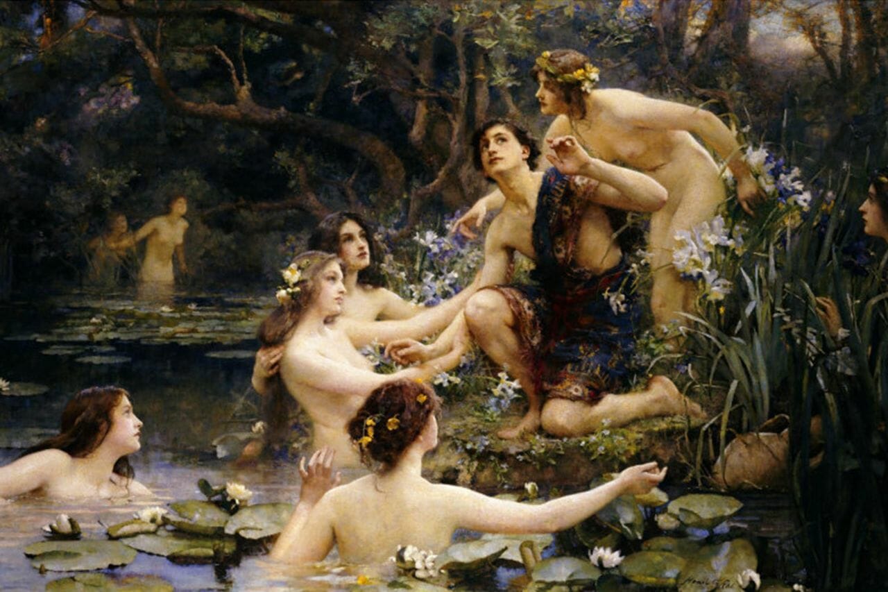 Potamoi: La 3000 Viraj Akvodioj en la Greka Mitologio