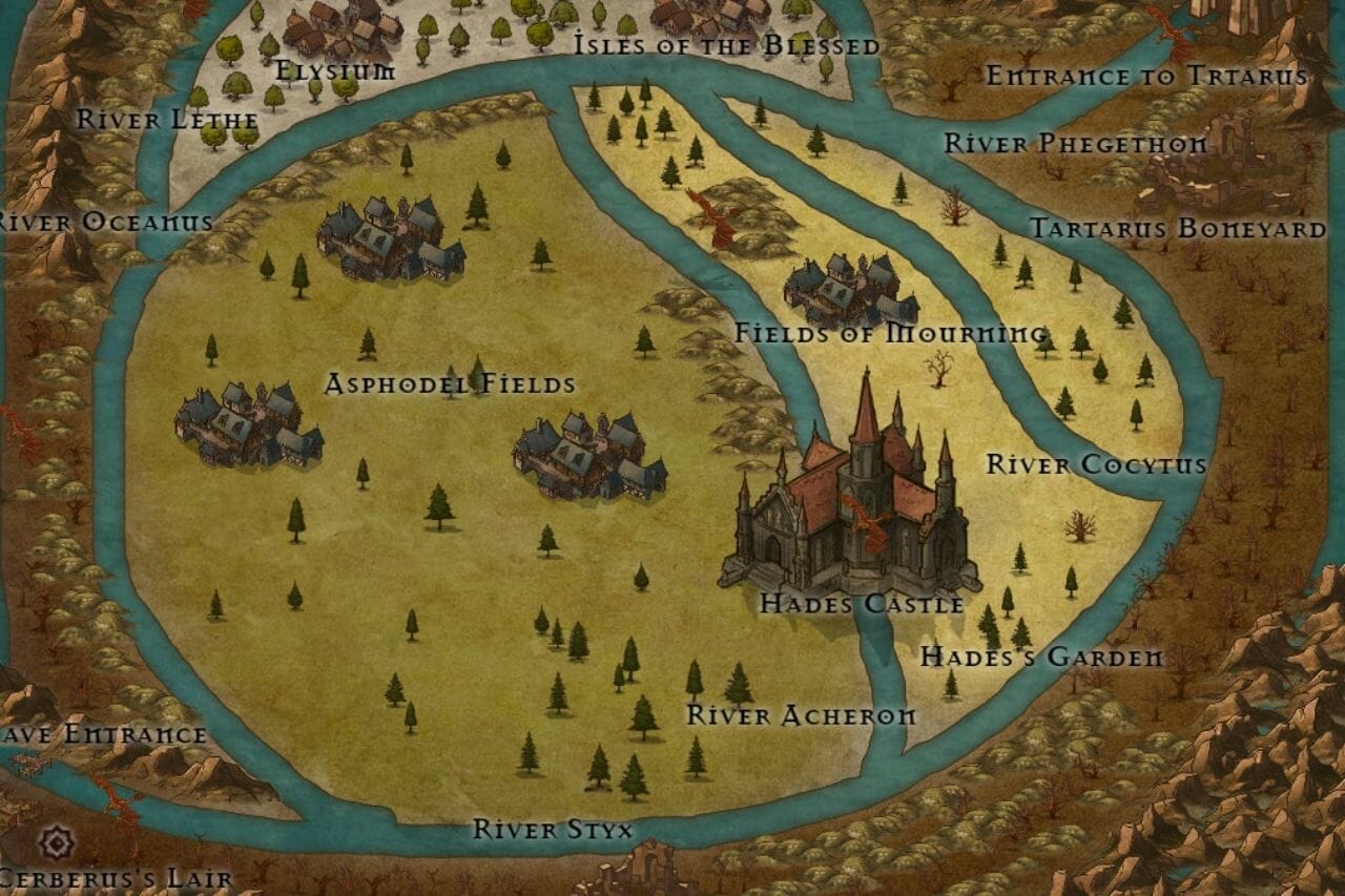 La Kvin Riveroj de la Submondo kaj Iliaj Uzoj en la Greka Mitologio