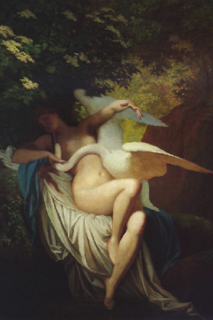 Zeŭso Aperis al Leda kiel Cigno: Rakonto pri Volupto